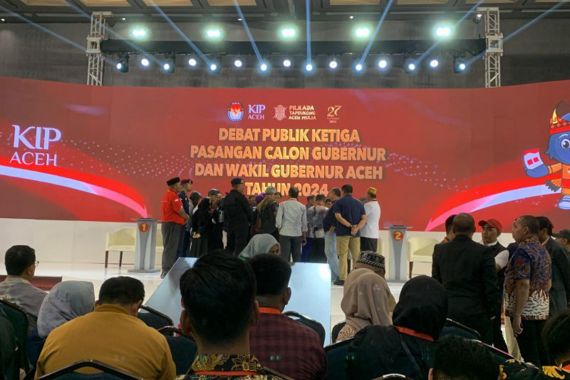 Debat Kandidat Pilgub Aceh Ricuh, Ini yang Terjadi - JPNN.COM