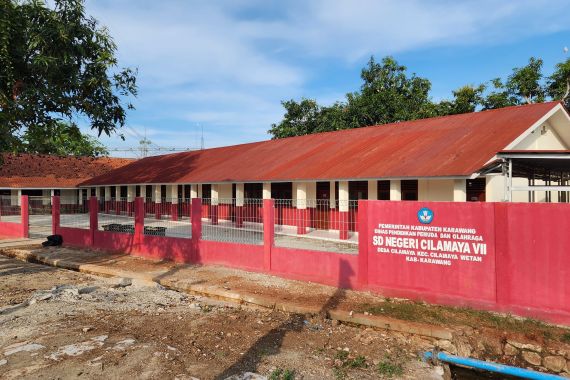 Dorong Pengembangan SDM, Jawa Satu Power Bangun Gedung Sekolah untuk SDN Cimalaya 7 - JPNN.COM