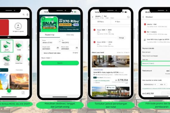 Paket SNAP! AirAsia MOVE Bikin Libur Natal Makin Menyenangkan dan Lebih Murah - JPNN.COM