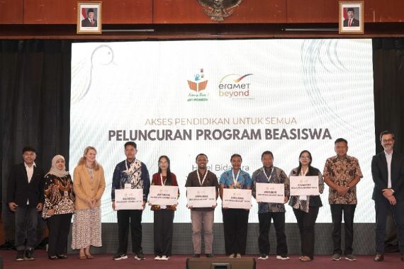 Eramet & KBF Berikan Beasiswa untuk Mahasiswa Indonesia Timur, Ini Harapan Gubernur Sulut - JPNN.COM