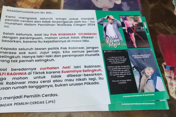 Cawalkot Cilegon Robinsar jadi Korban Fitnah, Tim Pemenangan Langsung Bergerak - JPNN.COM