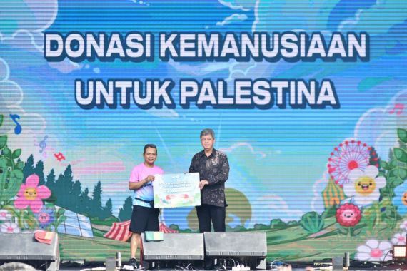 Pertamina Eco RunFest Salurkan Donasi Kemanusiaan untuk Palestina, Sebegini Nominalnya - JPNN.COM