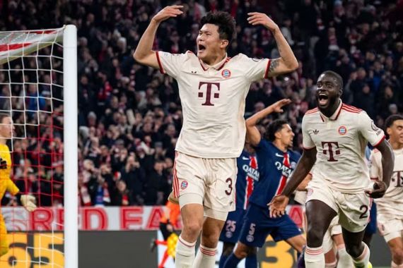 Liga Champions: Bayern Muenchen Menang Tipis atas PSG, Kim Min-jae jadi Pahlawan Kemenangan - JPNN.COM