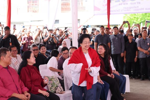 Di TPS Megawati dan Keluarga Mencoblos, Pram-Doel Menang Telak, RIDO Tersungkur - JPNN.COM