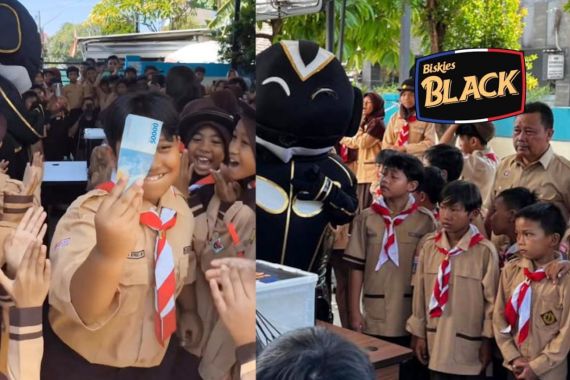 Program 'Tebar Jutaan Uang Jajan' Biskies Black Targetkan Pasar Anak Sekolah - JPNN.COM