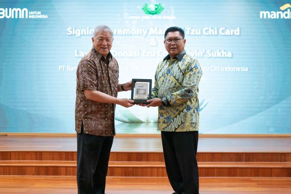 Bank Mandiri & Tzu Chi Luncurkan Kartu Kredit Berbasis Donasi dan Layanan Filantropi Digital - JPNN.COM