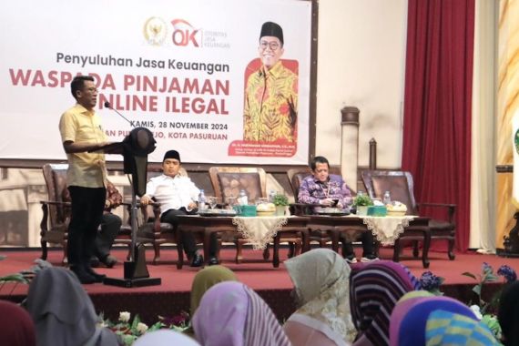 Gelar 2 Penyuluhan Bareng OJK, Misbakhun Sosialisasikan Bahaya Judol dan Pinjol - JPNN.COM