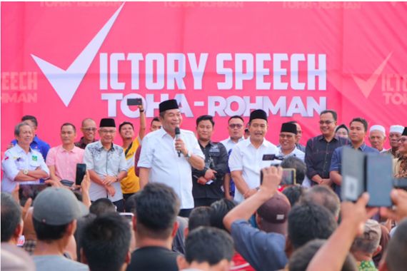 Pilkada Muba 2024, Toha-Rohman Unggul - JPNN.COM