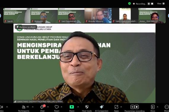 DLH Maluku Utara Gelar Seminar Penelitian dan Inovasi untuk Ciptakan Pembangunan Berkelanjutan - JPNN.COM