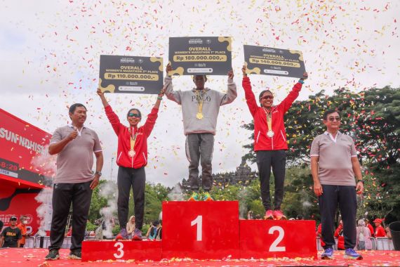 Bank Jateng Borobudur Marathon 2024 Sukses Digelar, Tumbuhkan Ekonomi Lokal - JPNN.COM