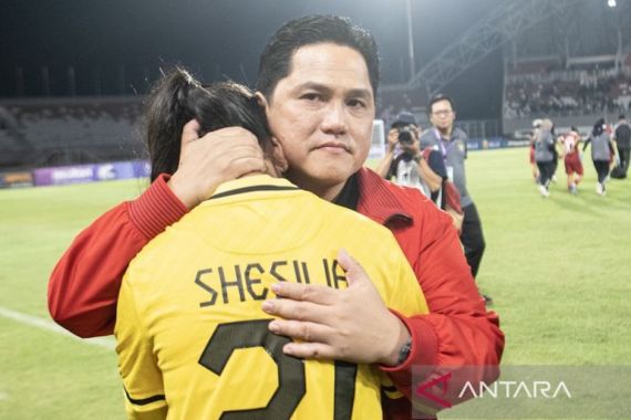 Timnas Putri Indonesia Melaju ke Final Piala AFF 2024, Erick Thohir Bangga - JPNN.COM