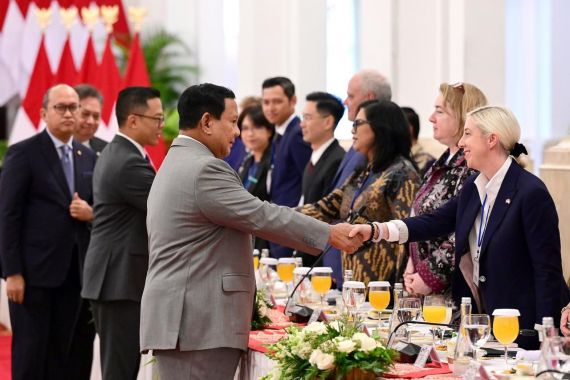 Prabowo Pamer Kinerja Kabinetnya di Hadapan Pengusaha US-ASEAN, Begini Katanya - JPNN.COM