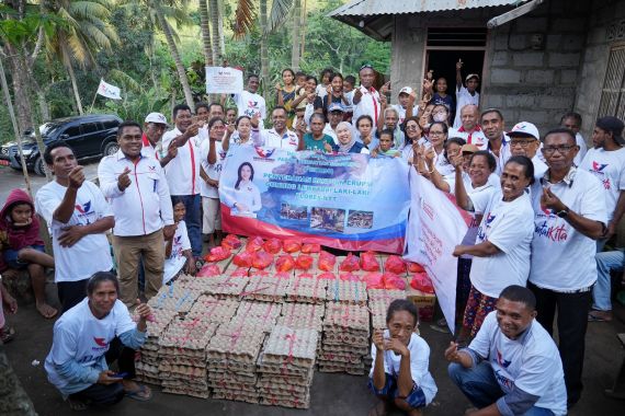 Perindo Bantu Korban Erupsi Gunung Lewotobi Laki-laki - JPNN.COM