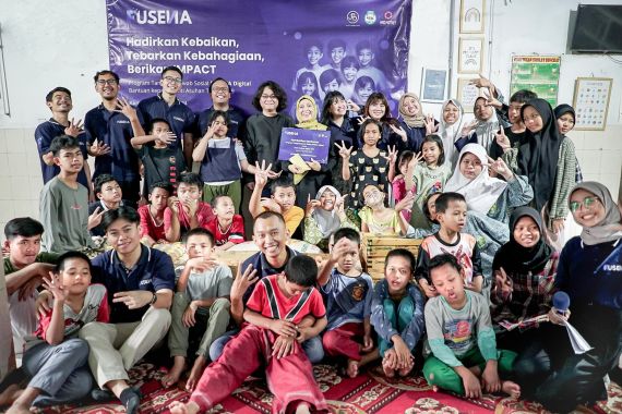 Fusena Digital Memberdayakan Anak-anak di Panti Asuhan - JPNN.COM