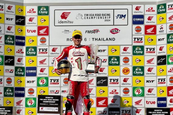 Pembalap Astra Honda Racing Team Cetak Hasil Luar Biasa di ARRC 2024 - JPNN.COM