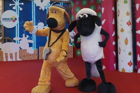 Shaun The Sheep 8 Meter Bakal Hadir di AEON Mall BSD City pada Perayaan Natal - JPNN.COM