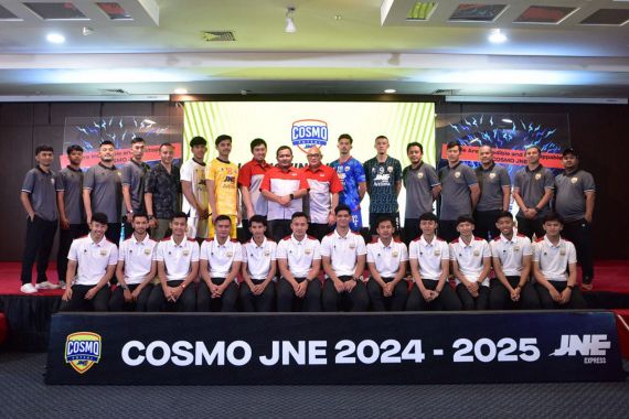 Tim Cosmo JNE FC Siap Ukir Prestasi di Liga Futsal Profesional 2024/2025 - JPNN.COM