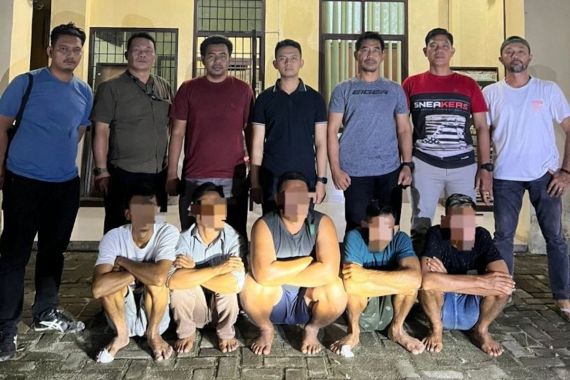 5 Pencuri Ratusan Bebek di Serdang Bedagai Ditangkap Polisi - JPNN.COM