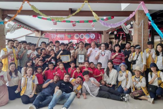 Sambut Natal, Touring Bela Negara Series Santuni Panti Asuhan di Jakarta Selatan - JPNN.COM