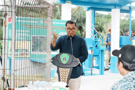 Pj Gubernur Kaltim Resmikan Rehabilitasi Bendungan Babulu PPU - JPNN.COM