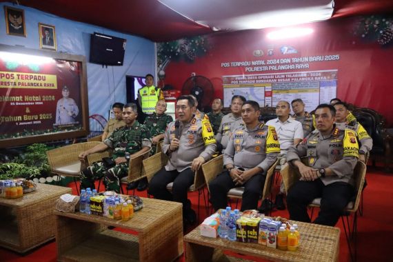 Polda Kalteng Gelar Patroli Skala Besar pada Malam Natal - JPNN.COM