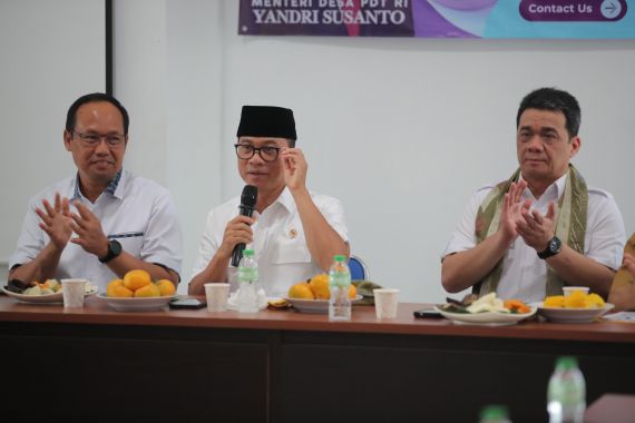 Mendes Yandri Susanto Sebut BUMDes Dipercaya Menyukseskan Program Makan Bergizi Gratis - JPNN.COM