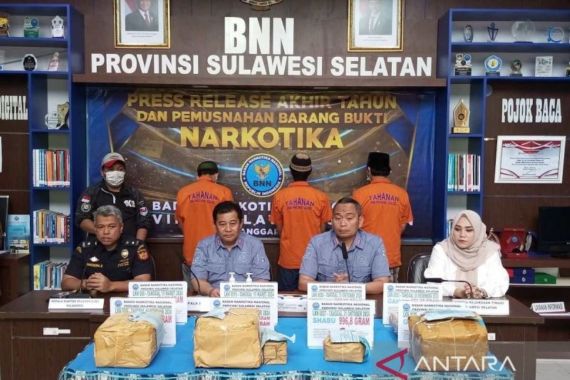 BNN: Sulsel Darurat Narkoba Urutan Kelima di Indonesia - JPNN.COM