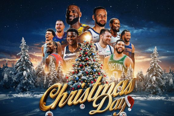 Cek Jadwal 5 Pertandingan Spesial NBA Christmas Day - JPNN.COM