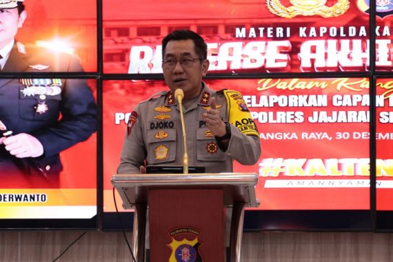 Polda Kalteng Tutup 2024 Dengan Capaian Gemilang - JPNN.COM