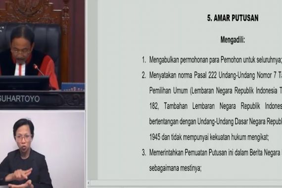 MK Hapus Ketentuan Ambang Batas Pencalonan Presiden 20 Persen - JPNN.COM