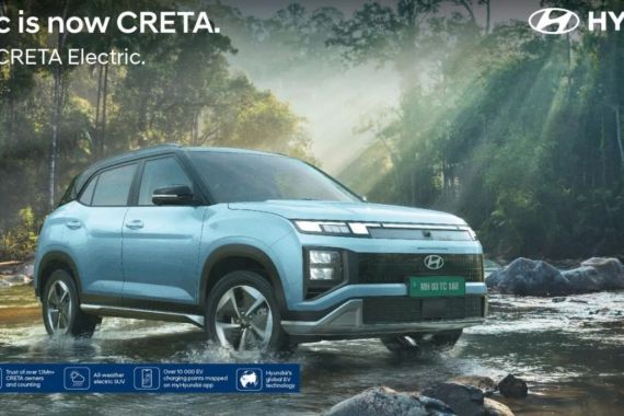 Hyundai Creta Listrik Bakal Melantai Bulan Ini, Desainnya Lebih Keren - JPNN.COM