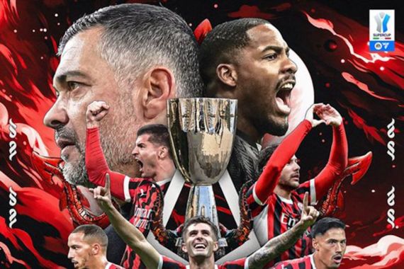 Menang Dramatis dari Inter, AC Milan Juara Piala Super Italia 2024 - JPNN.COM