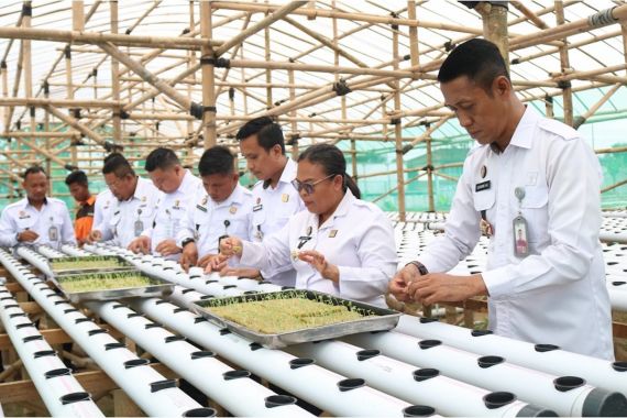 Lapas Pematang Siantar Resmikan Green House Demi Program Ketahanan Pangan - JPNN.COM