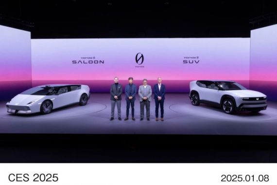 Mobil Konsep Honda 0 Series Tampil Memukau di CES 2025 - JPNN.COM