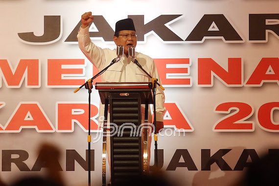 Prabowo: Tidak Dukung Anies-Sandi, Saya Coret Kamu! - JPNN.COM