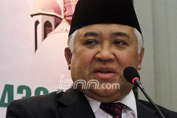 KPK Sebut Muhammadiyah di Kasus Rasuah, Din Syamsuddin Gerah - JPNN.COM
