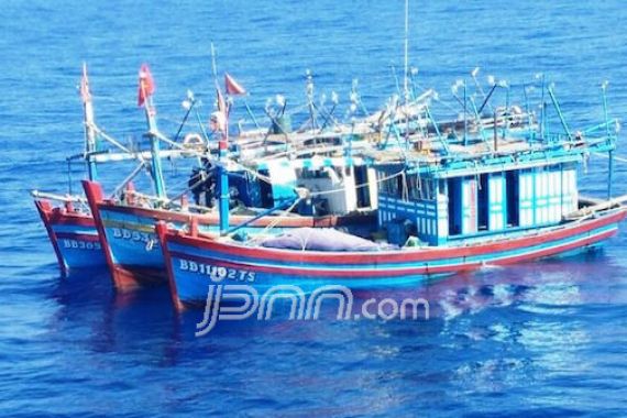 Lima Kapal Ikan Asing Ditangkap di Laut Natuna - JPNN.COM