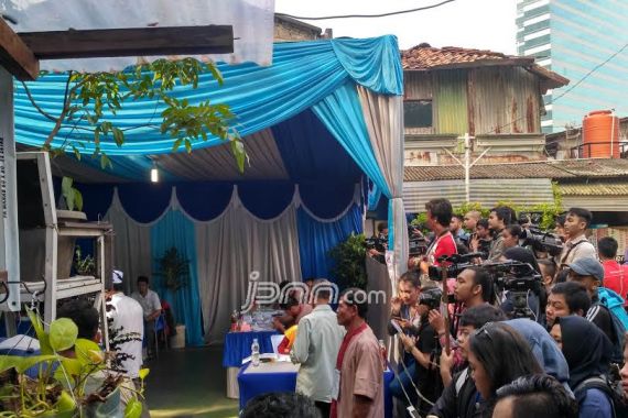 TPS Tempat Djarot Mencoblos Berada di Gang Kecil - JPNN.COM