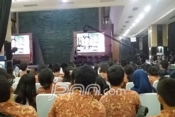 Serunya Perayaan Hardiknas di Kantor Kemendikbud - JPNN.COM