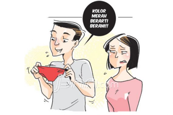 Alasan Suami yang Suka Pakai Celana Dalam Wanita Berwarna Merah - JPNN.COM