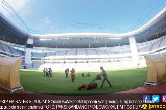 Mirip Kandang Arsenal, Stadion Batakan Terbaik di Indonesia - JPNN.COM