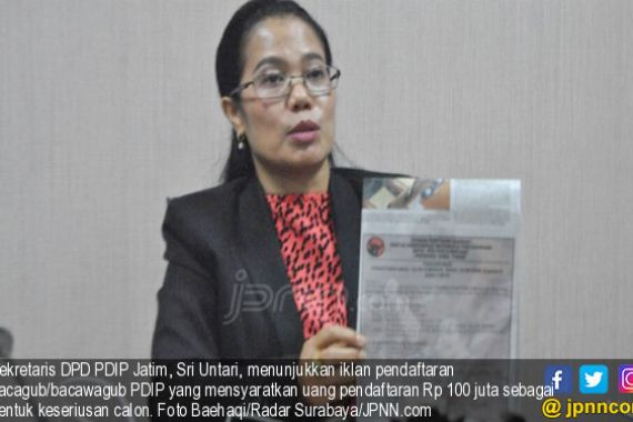 Ikut Seleksi Calon PDIP di Pilkada, Bayar Rp 100 Juta Dulu - JPNN.COM