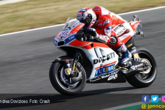 Dovizioso Paling Cepat di FP1 MotoGP Italia, Rossi ke-15 - JPNN.COM