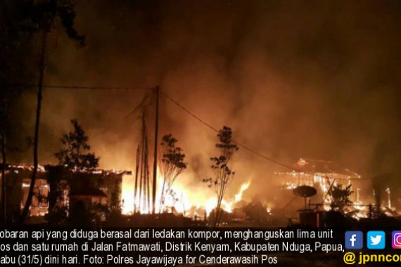 Ledakan di Fatmawati: 5 Kios dan Satu Rumah Hangus - JPNN.COM