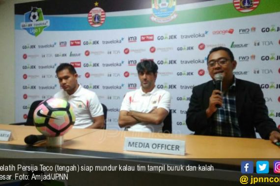 Catat! Teco Siap Mundur Kalau Persija Kalah 3-0, 4-0, 5-0, atau 6-0 - JPNN.COM