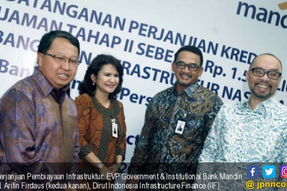 Dukung Sektor Infrastruktur, Mandiri Kucurkan Kredit Rp 1,5 T - JPNN.COM