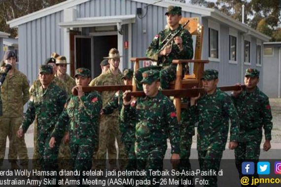 Serda Wolly Hamsan, Prajurit TNI Hebat, Dor! Dor!, Terbaik Se-Asia-Pasifik - JPNN.COM