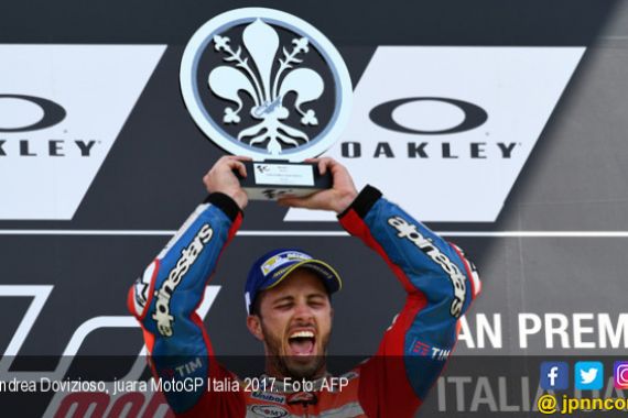 Juara di Mugello, Dovizioso Tempel Vinales di Klasemen Sementara MotoGP - JPNN.COM