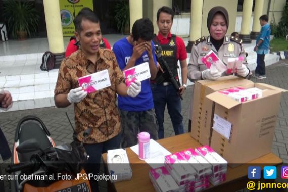 Gaji Dipotong Bos, Terpaksa Curi Obat - JPNN.COM