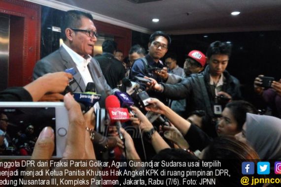Agun Resmi Pimpin Pansus Angket KPK - JPNN.COM
